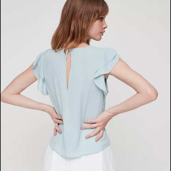 Aritzia Sunday Best O’Hara Top Size M, Navy - Picture 2 of 8